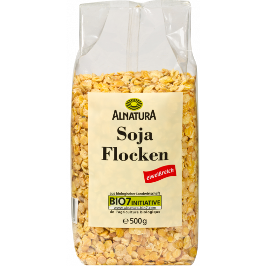 Alnatura Bio Sojaflocken 500G 3 Alnatura Bio Sojaflocken 500G