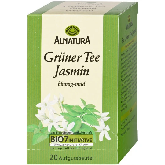 Alnatura Bio Grüner Tee Jasmin 20ST 30G 3 Alnatura Bio Grüner Tee Jasmin 20ST 30G