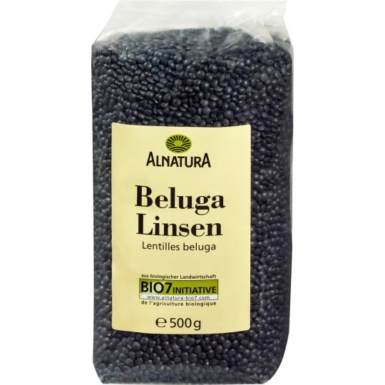 Alnatura Bio Beluga Linsen 500G 3 Alnatura Bio Beluga Linsen 500G