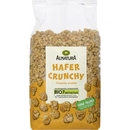 Alnatura Bio Hafer Crunchy 750G 3 Alnatura Bio Hafer Crunchy 750G