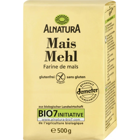 Alnatura Bio Maismehl 500G 3 Alnatura Bio Maismehl 500G
