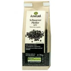 Alnatura Bio Schwarzer Pfeffer Ganz 70G