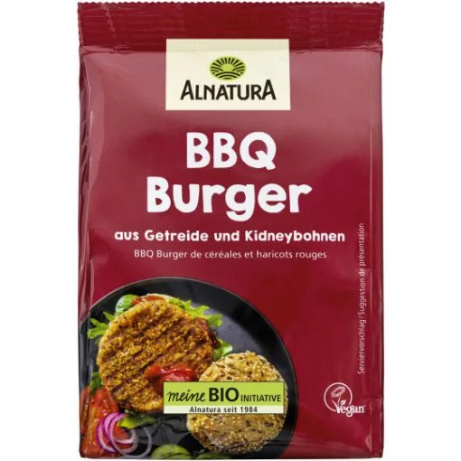 Alnatura Bio BBQ Burger 180G 3 Alnatura Bio BBQ Burger 180G -Alnatura || EDEKA || Dr. Oetker Verkäufe bio alnatura bbq burger 180g