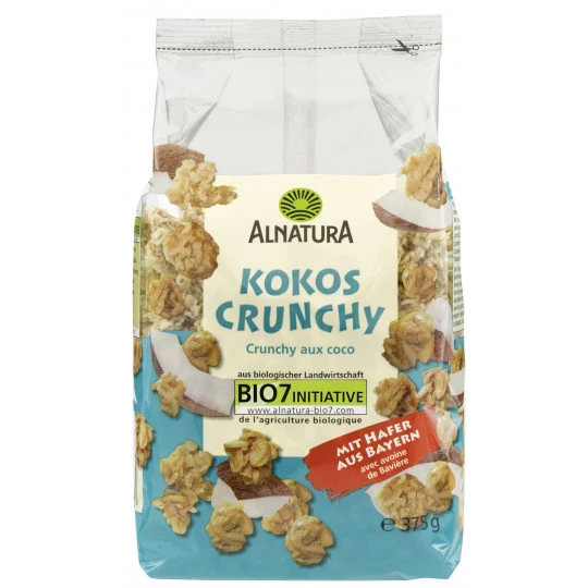 Alnatura Bio Kokos Crunchy 375G 3 Alnatura Bio Kokos Crunchy 375G