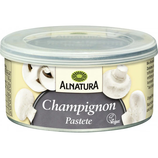 Alnatura Bio Pastete Champignon 125G 3 Alnatura Bio Pastete Champignon 125G