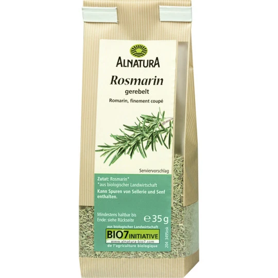 Alnatura Bio Rosmarin Gerebelt 35G 3 Alnatura Bio Rosmarin Gerebelt 35G