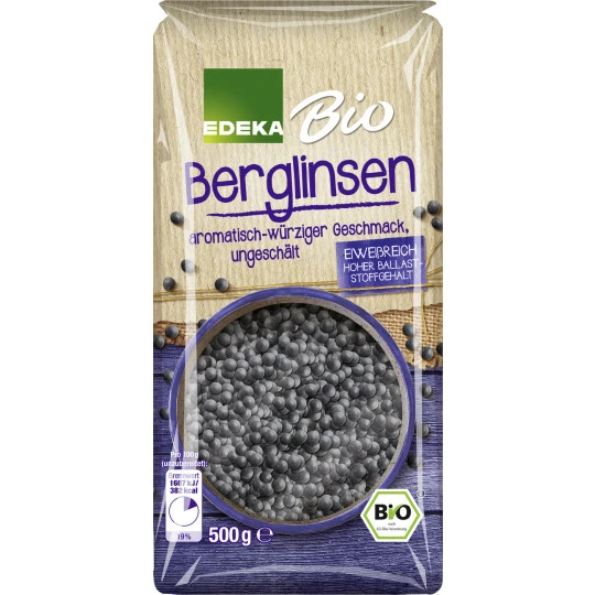 EDEKA Bio Berglinsen 500G 3 EDEKA Bio Berglinsen 500G