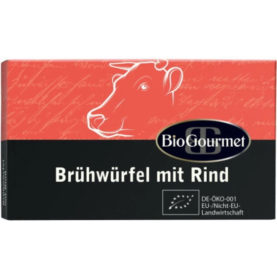 Bio Gourmet Brühwürfel Mit Rind 8ST 96G 3 Bio Gourmet Brühwürfel Mit Rind 8ST 96G