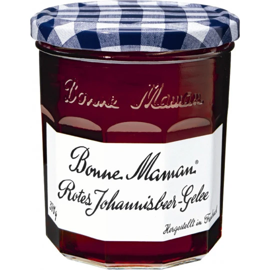 Bonne Maman Rotes Johannisbeer Gelee 370G 3 Bonne Maman Rotes Johannisbeer Gelee 370G
