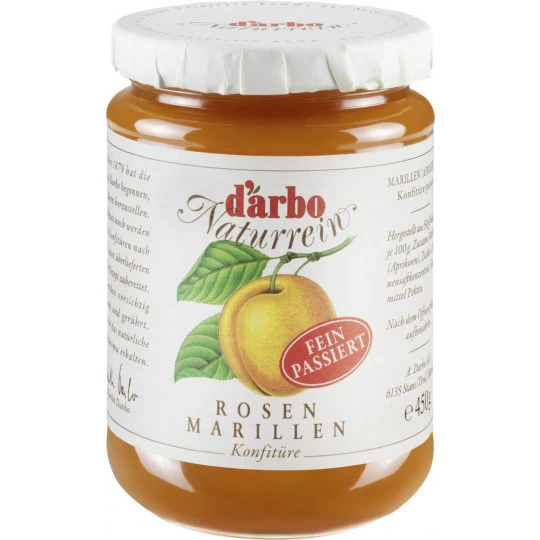 Darbo Konfitüre Naturrein Rosenmarillen 450G 3 Darbo Konfitüre Naturrein Rosenmarillen 450G