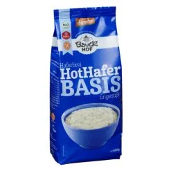 Bauckhof Demeter Bio Haferbrei Hot Hafer Basis Ungesüßt Glutenfrei 400G