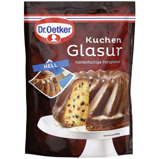 Dr. Oetker Kuchenglasur Hell 150G 3 Dr. Oetker Kuchenglasur Hell 150G