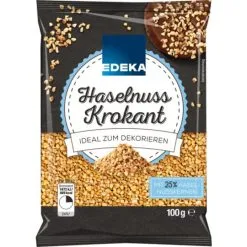 EDEKA Haselnuss Krokant 100G