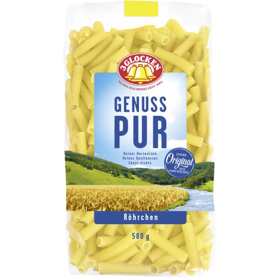 3 Glocken Genuss Pur Röhrchen 500G 3 3 Glocken Genuss Pur Röhrchen 500G