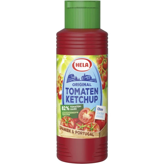 Hela Original Tomaten Ketchup Ohne Zuckerzusatz 300ML 3 Hela Original Tomaten Ketchup Ohne Zuckerzusatz 300ML