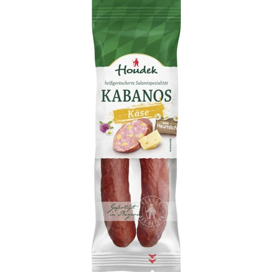 Houdek Kabanos Käse 150G 3 Houdek Kabanos Käse 150G