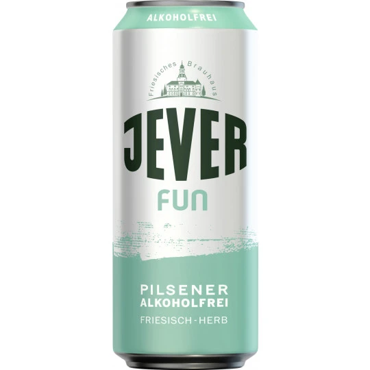 Jever Fun Alkoholfrei 0,5L 3 Jever Fun Alkoholfrei 0,5L