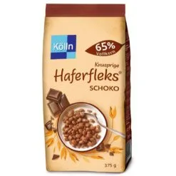 Kölln Knusprige Haferfleks Schoko 375G
