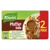 Knorr Pfeffer Soße Ergibt 2x 250ML 46G 1 Knorr Pfeffer Soße Ergibt 2x 250ML 46G -Alnatura || EDEKA || Dr. Oetker Verkäufe knorr pfeffer soamp223e famp252r 2x250ml 46g