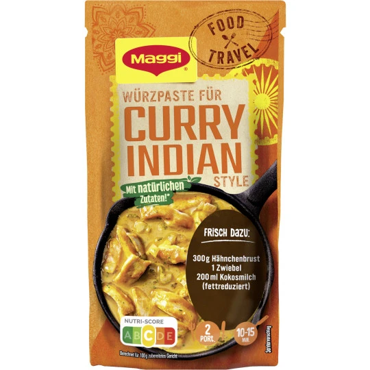 Maggi Food Travel Curry Indian Style 65G 3 Maggi Food Travel Curry Indian Style 65G