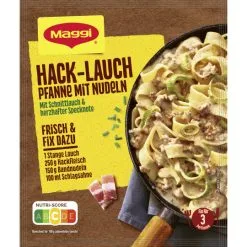 Maggi Hack-Lauch Pfanne Mit Nudeln 42G