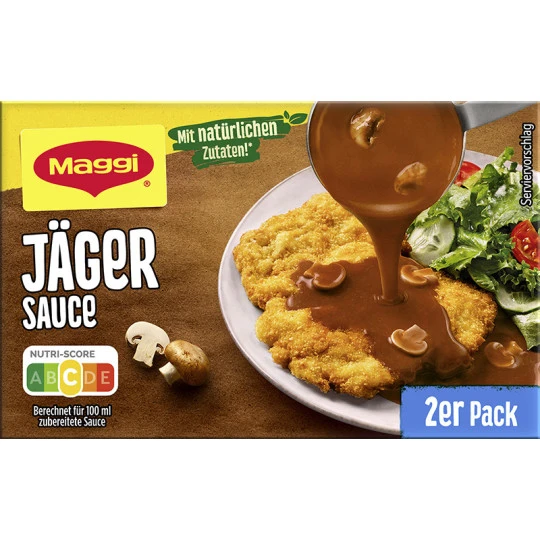 Maggi Jäger-Sauce Ergibt 2x 250ML 3 Maggi Jäger-Sauce Ergibt 2x 250ML
