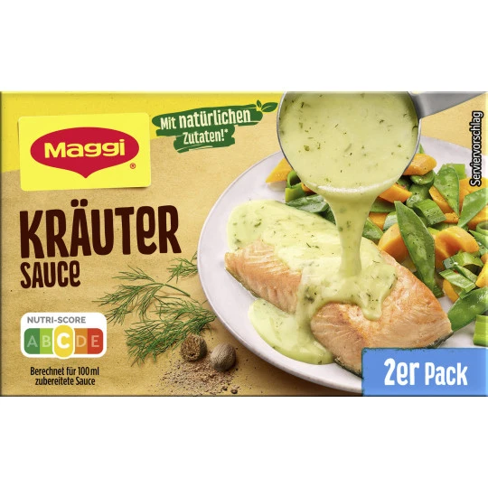 Maggi Kräuter Sauce Ergibt 2x 250ML 3 Maggi Kräuter Sauce Ergibt 2x 250ML