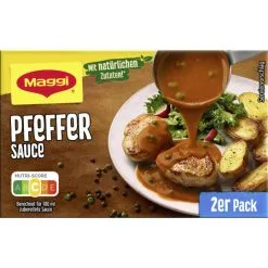 Maggi Pfeffer Sauce Ergibt 2x 250ML