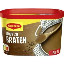 Maggi Sauce Zu Braten Ergibt 3L