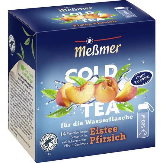Meßmer Cold Tea Eistee Pfirsich 14ST 38,5G 3 Meßmer Cold Tea Eistee Pfirsich 14ST 38,5G
