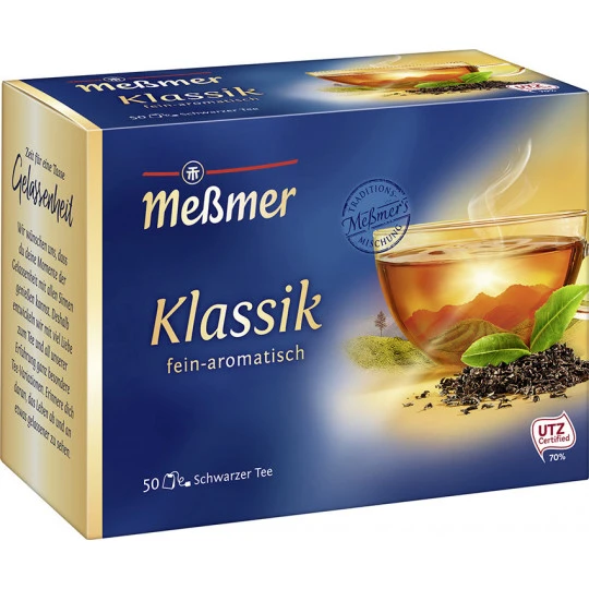Meßmer Tee Klassik Schwarztee 50ST 87,5G 3 Meßmer Tee Klassik Schwarztee 50ST 87,5G
