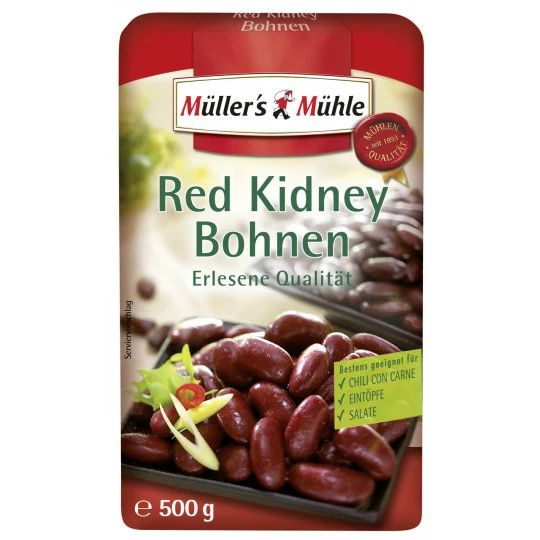 Müller's Mühle Red Kidney Bohnen 500G 3 Müller's Mühle Red Kidney Bohnen 500G