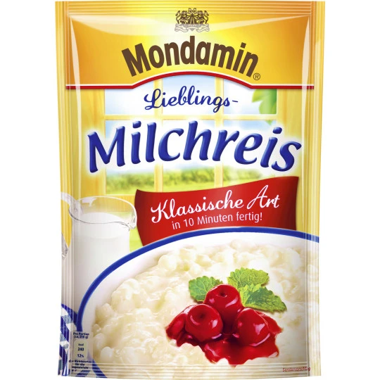 Mondamin Milchreis Klassische Art 125G 3 Mondamin Milchreis Klassische Art 125G