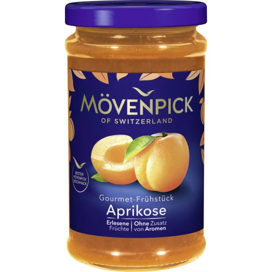 Mövenpick Gourmet-Frühstück Aprikose 250G 3 Mövenpick Gourmet-Frühstück Aprikose 250G