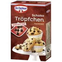 Dr. Oetker Schoko Tröpfchen Zartbitter 75G