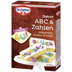 Dr. Oetker Dekor ABC & Zahlen 58G