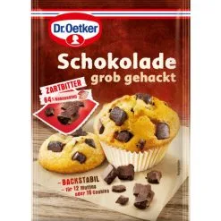 Dr. Oetker Schokolade Grob Gehackt 100G