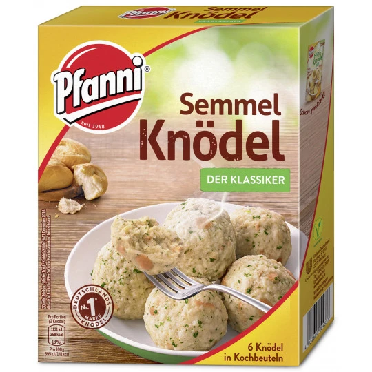 Pfanni Semmelknödel Der Klassiker Im Kochbeutel - 6 Knödel 200G 3 Pfanni Semmelknödel Der Klassiker Im Kochbeutel - 6 Knödel 200G