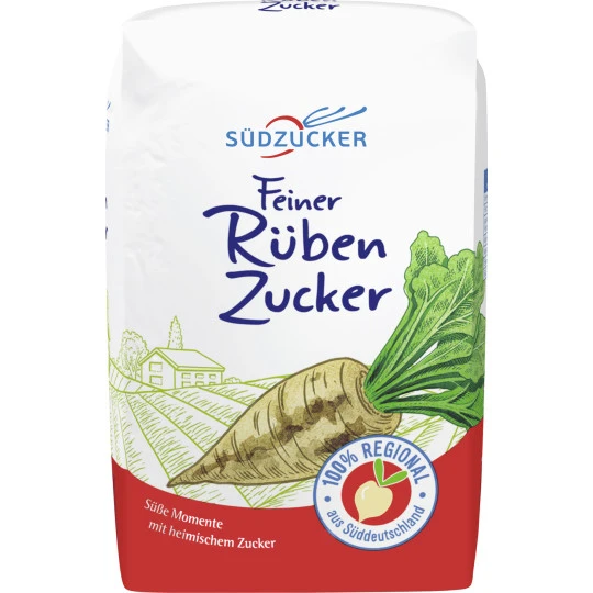 Südzucker Feinster Rübenzucker Lose 1KG 3 Südzucker Feinster Rübenzucker Lose 1KG