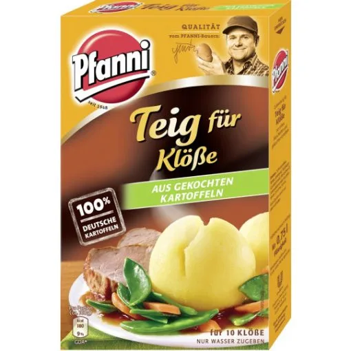Pfanni Teig Für Klöße Aus Gekochten Kartoffeln Für 10 Stück 275G 7 Pfanni Teig Für Klöße Aus Gekochten Kartoffeln Für 10 Stück 275G -Alnatura || EDEKA || Dr. Oetker Verkäufe teigfrkleausgekochtenkartoffeln